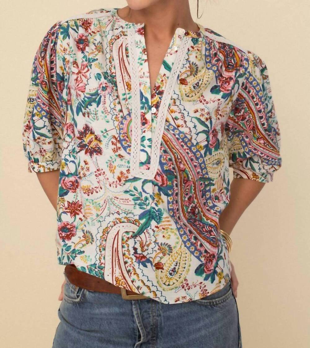 NEW SONMER luisa blouse in ecru